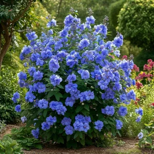 Гибискус Сансет Блоссом купить по цене от 248р. в интернет-магазине «Посадика» с доставкой почтой в в Похвистневое и по всей России – [изображение №1].