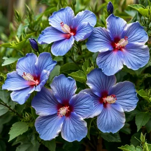 Гибискус садовый Блуминг Квин купить по цене от 259р. в интернет-магазине «Посадика» с доставкой почтой в в Похвистневое и по всей России – [изображение №1].