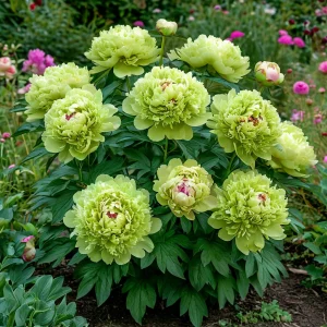 Пион Зеленые Бобы купить по цене от 610р. в интернет-магазине «Посадика» с доставкой почтой в в Похвистневое и по всей России – [изображение №1].