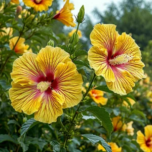 Гибискус Свит Соната купить по цене от 249р. в интернет-магазине «Посадика» с доставкой почтой в в Похвистневое и по всей России – [изображение №1].