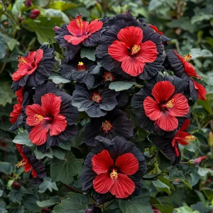 Гибискус Шиммеринг купить по цене от 720р. в интернет-магазине «Посадика» с доставкой почтой в в Похвистневое и по всей России – [изображение №1].